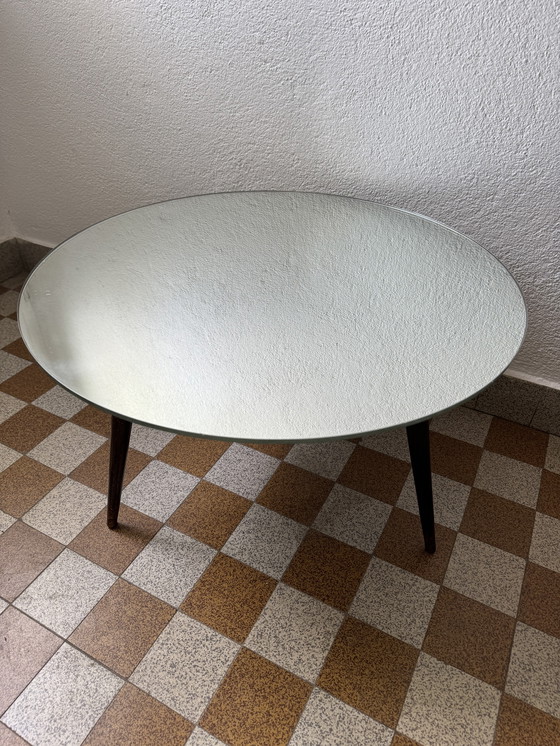 Image 1 of Tripod Mirror Coffee Table 60s