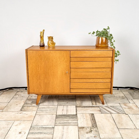 Image 1 of Vintage dressoir U-458 van Jiří Jiroutek voor Interiér Praha, jaren 60, Tsjechoslowakije