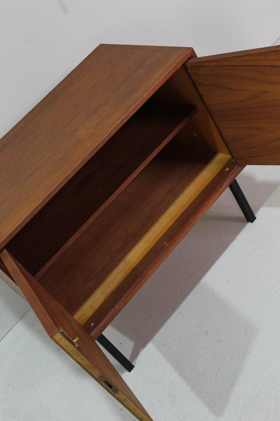 Image 1 of Meuble vintage en teck, buffet - 1960s