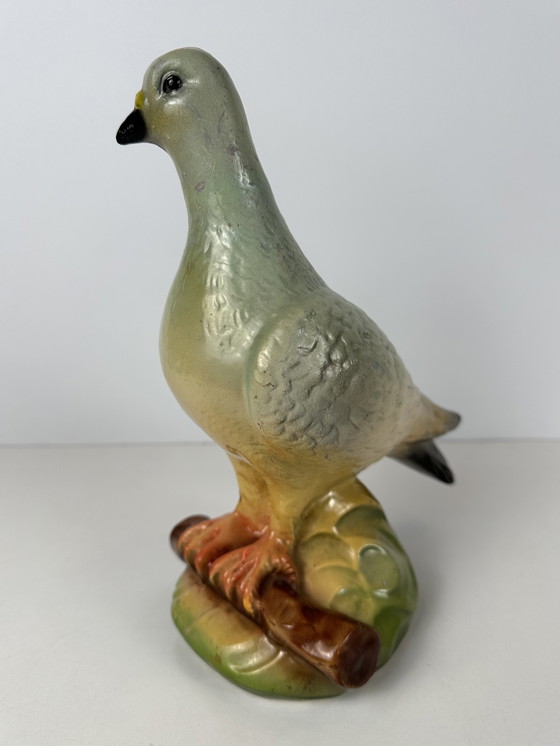 Image 1 of Statua d'epoca di un piccione viaggiatore