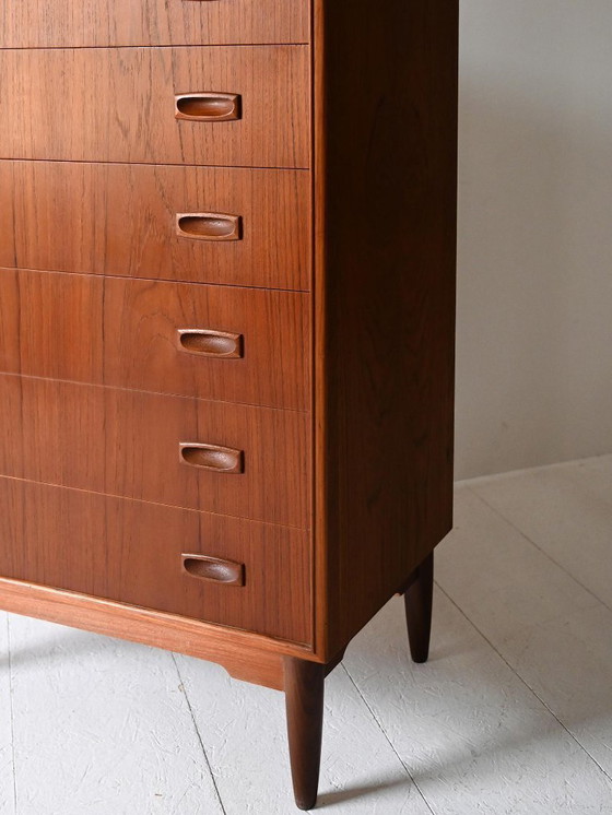 Image 1 of Scandinavische vintage teakhouten voorraadkast Sestina, jaren 1960