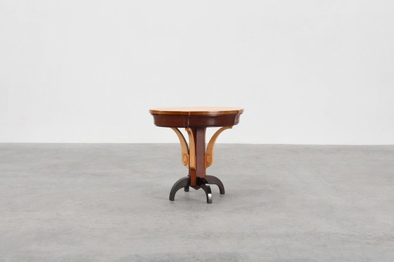 Image 1 of Table d'appoint Art déco en bois, France vers 1930 1930