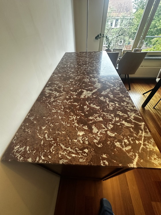 Mueble Art Decó con tapa de mármol – Armarios de almacenamiento, Wood, Marble (photo 3 of 7)