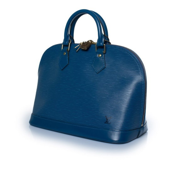 Louis Vuitton, borsa Alma Epi in pelle blu – Borse a mano, Calfskin (photo 7 of 12)