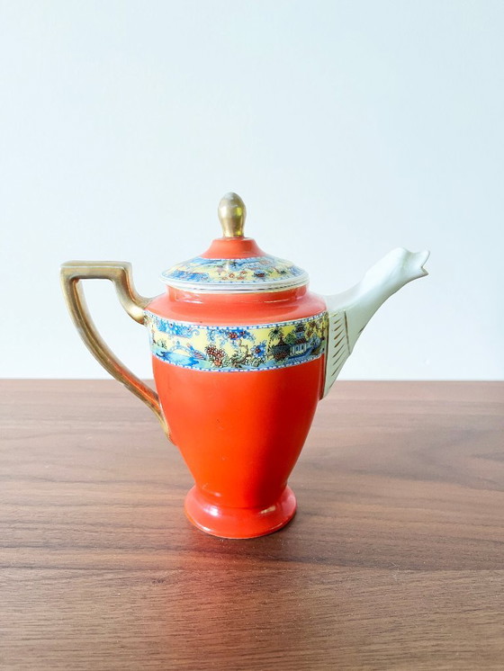 Image 1 of Antico servizio da tè in porcellana Slaggenwald