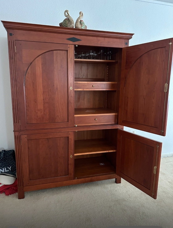 Image 1 of Credenza, vetrina, mogano, stile art déco