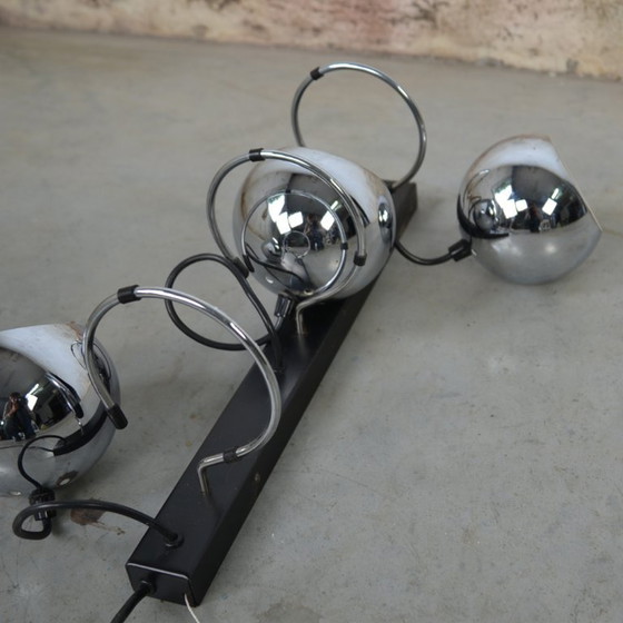 Image 1 of 1 applique murale à 3 globes oculaires