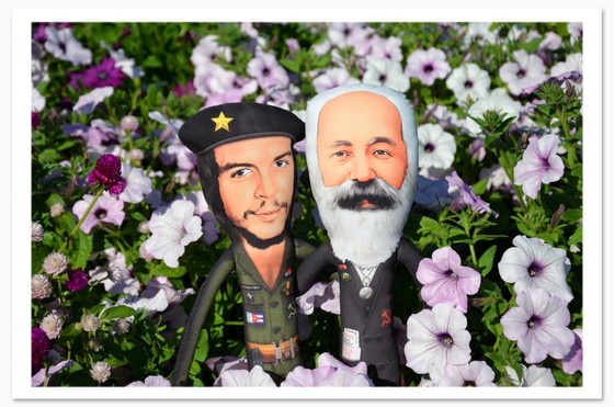 Image 1 of Karl Marx Gift | Handmade Art Doll | Marxist Gift | Philosopher Figurine | Academic Office Decor | Bookshelf Decor