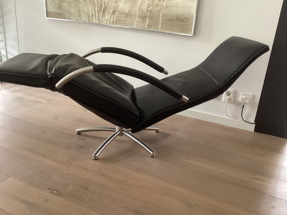 Image 1 of Jori Mensana fauteuil inclinable cuir noir