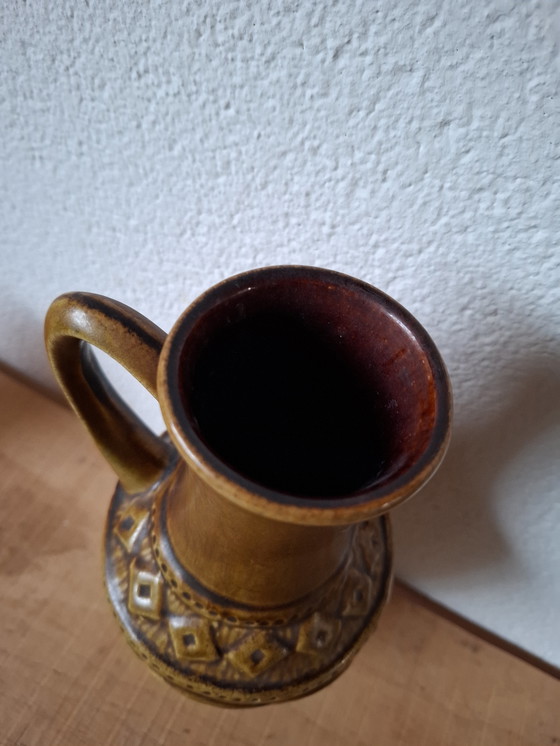 Image 1 of West Germany Vase moosgrün