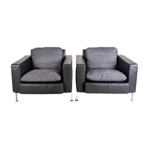 2x Originele Hans Kaufeld fauteuil RH 302 Robert Haussmann Bauhaus
