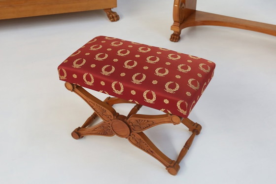 Image 1 of Napoleon Style Bedroom Set by De Coene, Set of 4