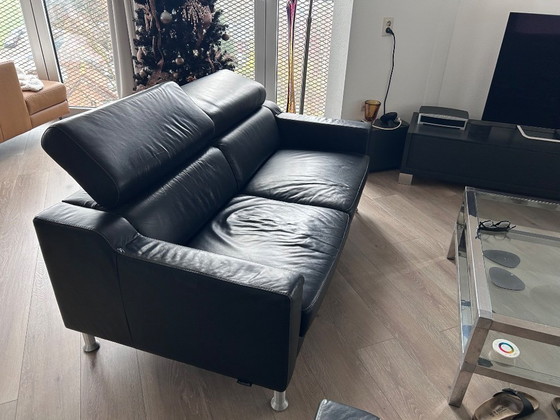 Image 1 of 2/5-seater + 3-seater Montel sofas 168-63-42/207-63-42