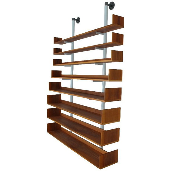 Image 1 of libreria modello 795 di carlo scarpa per bernini, italia, 1980