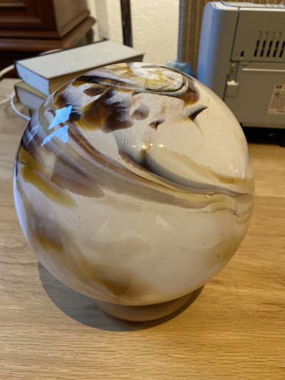 Image 1 of Murano Glas Kugellampe 70er Jahre