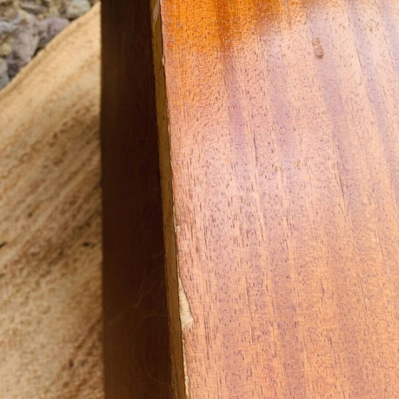 Cassettiera vintage con maniglie in pelle – Anni '50/'60 – Cassettiere, Legno (photo 24 of 25)