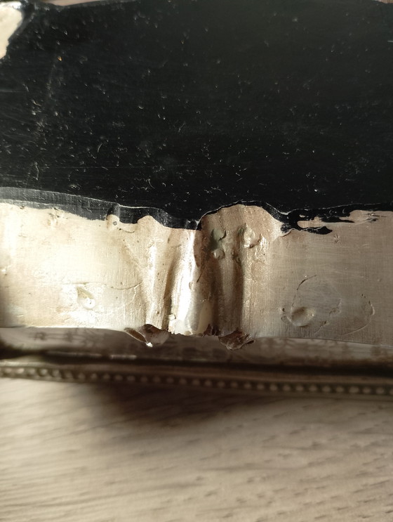 Image 1 of Rocco-style jewelry box in solid silvered spelter, signature