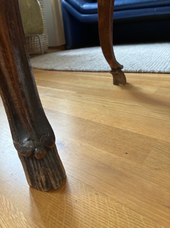Barocker Schachtisch – Esstische, Holz (photo 5 of 8)