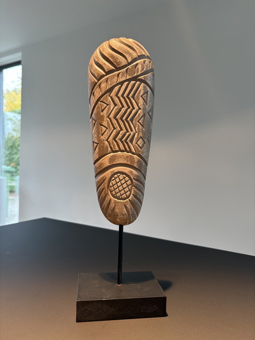Indigenous wood carving