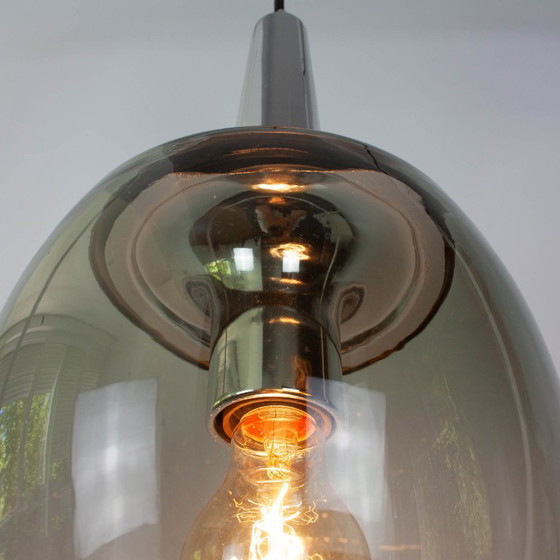 Suspension vintage Peill & Putzler en forme de goutte, Allemagne, années 1960 – Metal, Glass (photo 10 of 15)