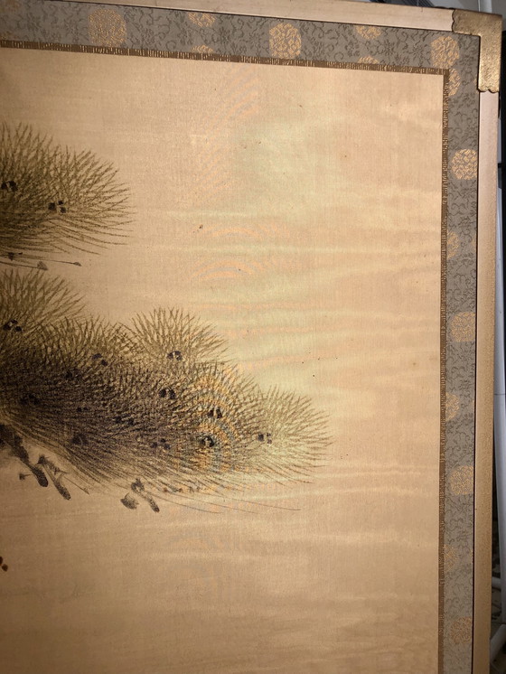 Image 1 of Paravent de chambre japonais Byobu