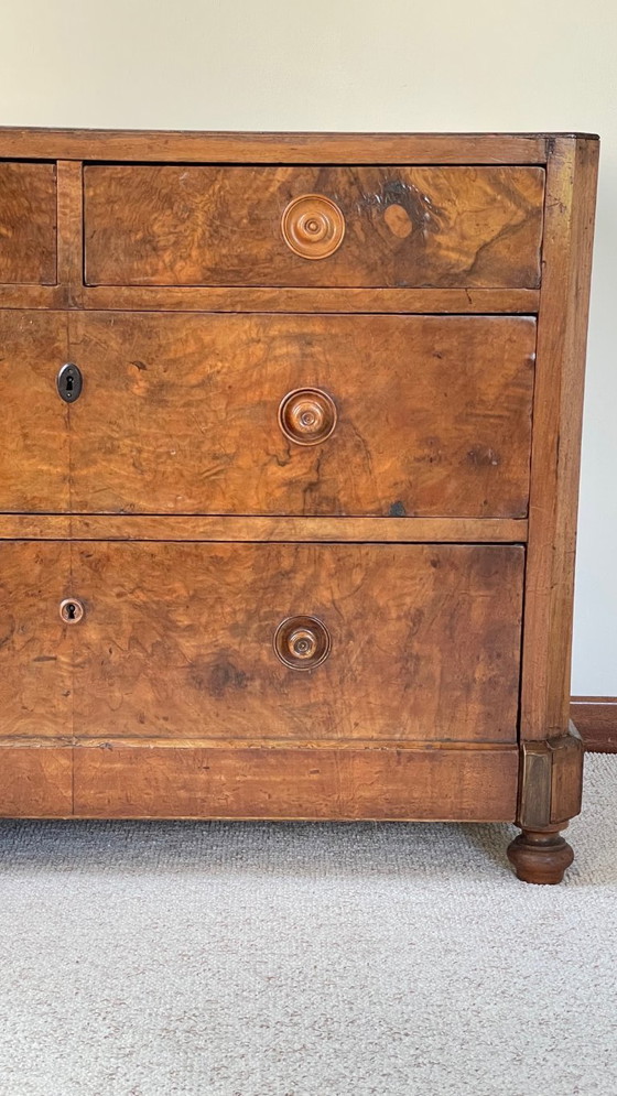 Image 1 of COMMODE Ancienne NOYER et Bois Massif