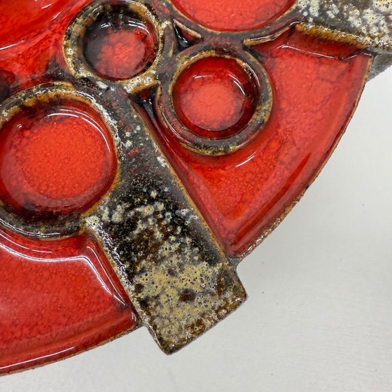 Image 1 of Pareja de apliques de cerámica Hustadt Leuchten , años 70