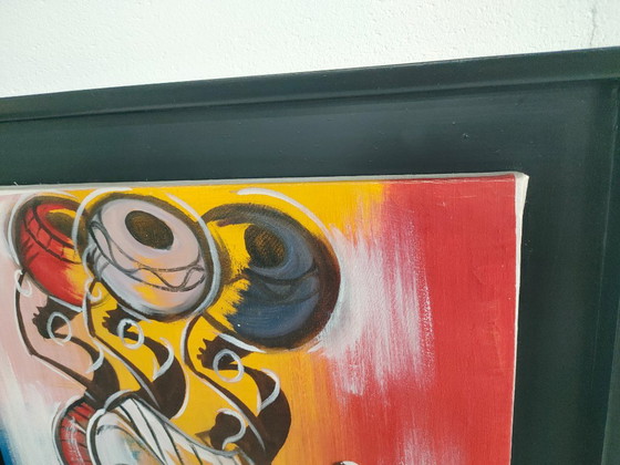 Exclusive Abstract and Optically Illusionistic Artwork in a Luxury Black Box Frame – Paintings & Drawings (photo 7 of 11)