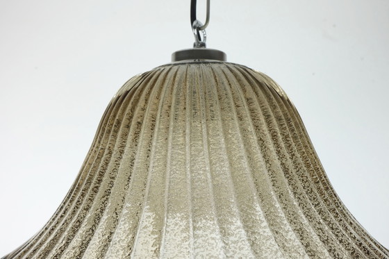 Image 1 of Lampe pendante du milieu du siècle Briloner Leuchten Verre de Murano et métal 1970