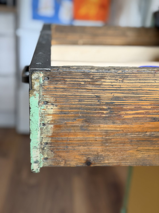 Bloque de taller industrial original – Armarios de almacenamiento, Wood, Iron (photo 11 of 15)