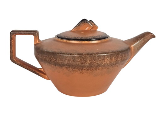 Arnhemse Fayencefabriek - style Bauhaus - Art Deco l - céramique - Théière - années 1920 -.