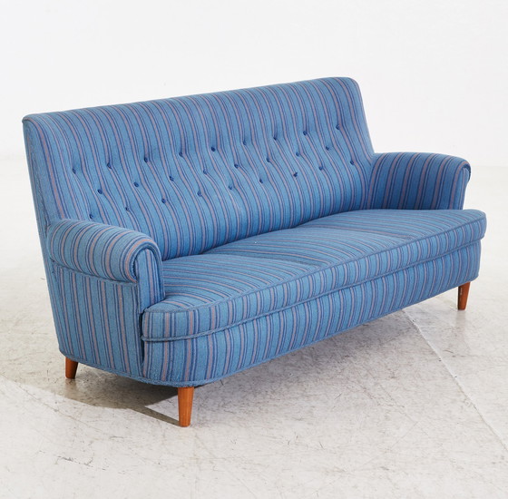 Image 1 of Vintage Scandinavian Design Sofa From Carl Malmsten 'Home Evening' 