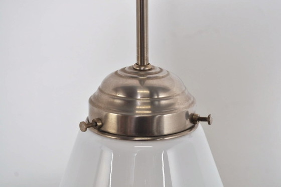 Lampada a sospensione vintage stile Art Déco – Lampade a sospensione, Metal (photo 5 of 7)