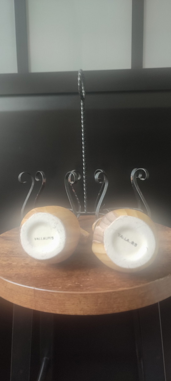 Image 1 of Grandjean-Jourdan ceramic duo, Vallauris
