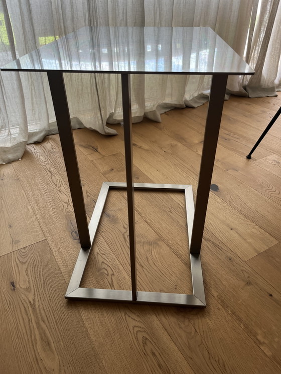 Arketipo Loft side table – polished steel (photo 4 of 6)