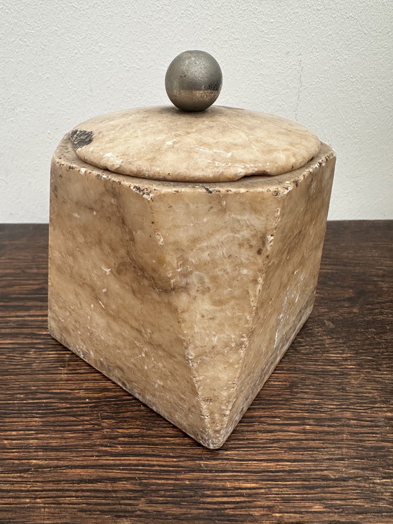 Image 1 of Tabatière en Marbre Art-Deco