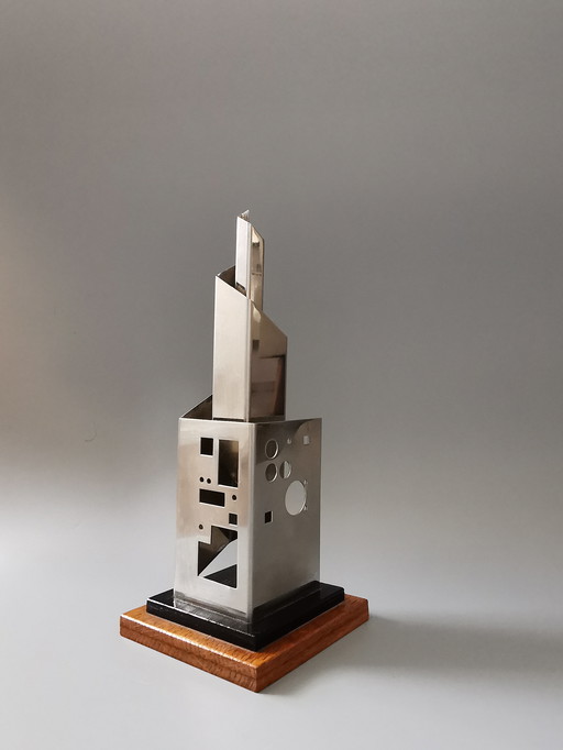Skulptur Null-Null-Gruppe Mid Century Design Heinz Mack-Stil Nicolas Schöffer-Stil
