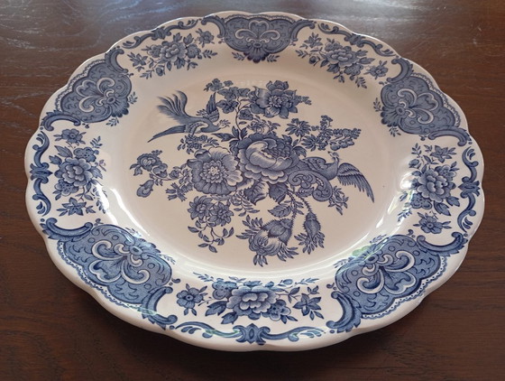 Piatti piani inglesi Ridgway 'Windsor' blu e bianco – Stoviglie, Porcelain (photo 6 of 22)