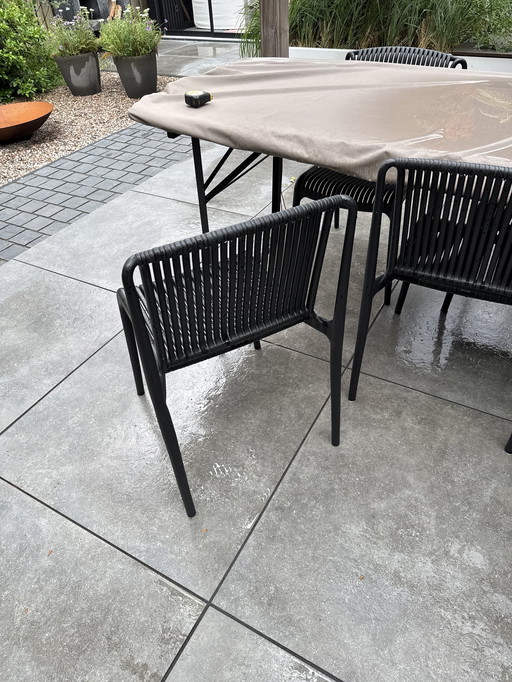 Stühle für draußen x6