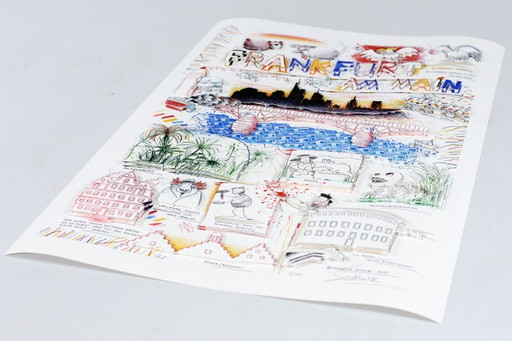 Schlote, Wilhelm - Francoforte - Deluxe - costruzione in 3D - firmato e numerato