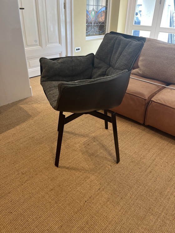 Image 1 of Sedia girevole da pranzo Husk di B&amp;B Italia di Patricia Urquiola