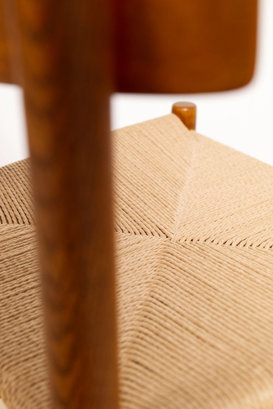 Image 1 of Set di 6 sedie da pranzo in rovere 'j39' di Borge Mogensen, anni '60