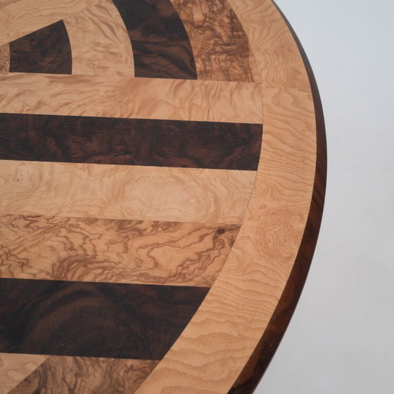 Image 1 of Bauhausly Table ROUND/SQUARE QUAD0 Walnut mix – Simple Table, Amazing Function