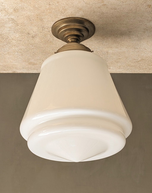 Large Art Deco ceiling fixture