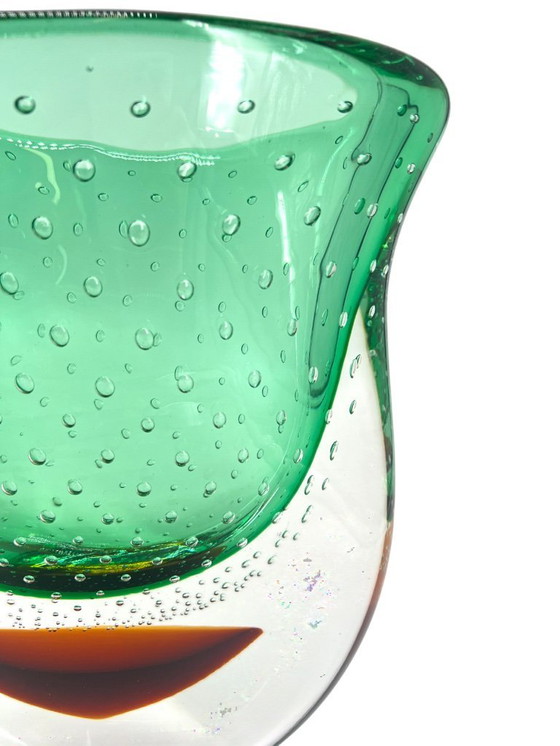 Image 1 of Murano Sommerso vase h 30 cm