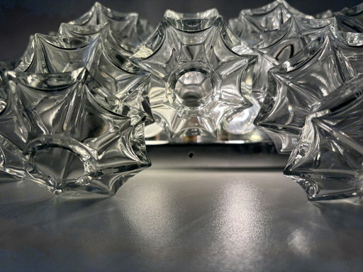 Iconic J.T. Kalmar "Pagoda" Chandelier A Masterpiece of Austrian Design from the 1960s