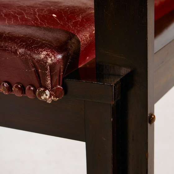 Image 1 of MK10478 Escritorio y sillón Art Déco, Juego de 2