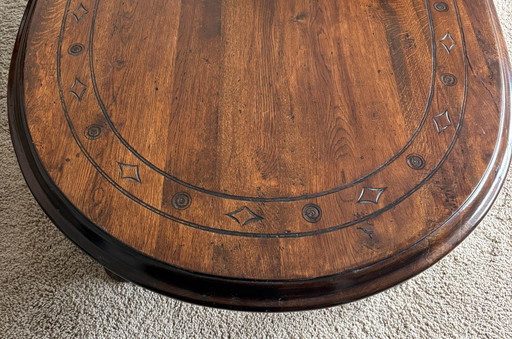 tavolino da caffè in rovere