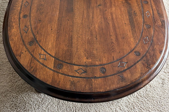 Image 1 of mesa de centro de roble