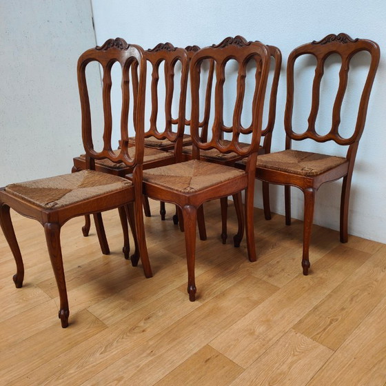 Image 1 of Vintage country chairs dining table chairs dining room chairs